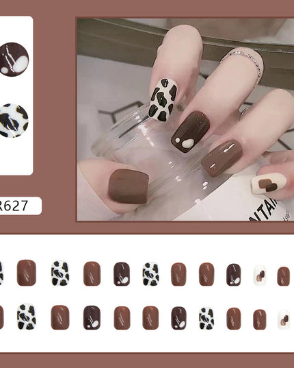 Elegant Minimalist Press-On Nail Set (24pcs) (DESIGN 7414)