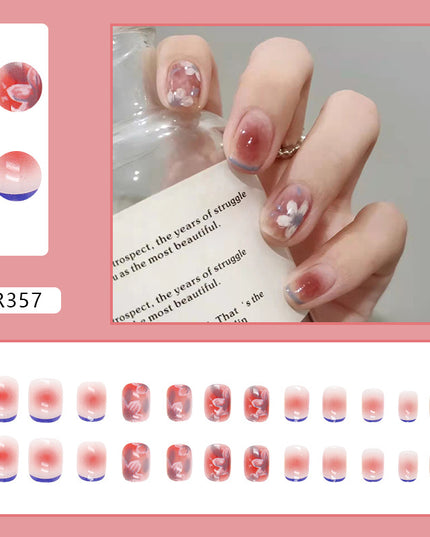 Elegant Minimalist Press-On Nail Set (24pcs) (DESIGN 7454)