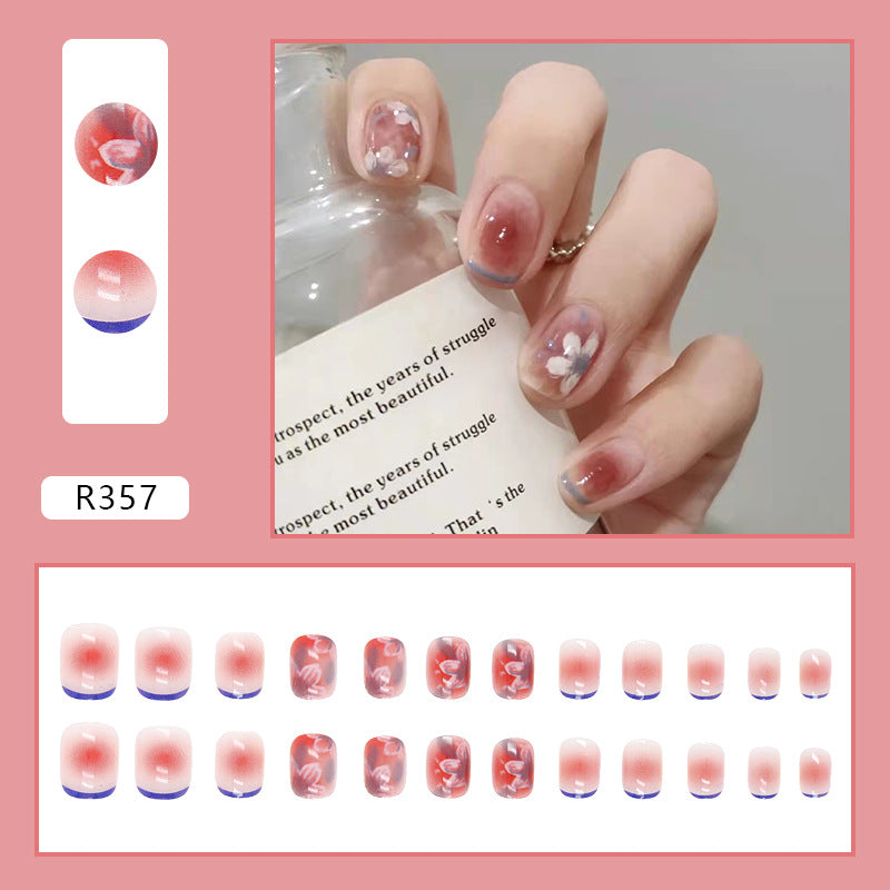 Elegant Minimalist Press-On Nail Set (24pcs) (DESIGN 7454)