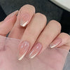 Elegant Minimalist Press-On Nail Set (24pcs) (DESIGN 7409)