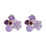 Amethyst Blossom Dream Earring (DESIGN 1001)