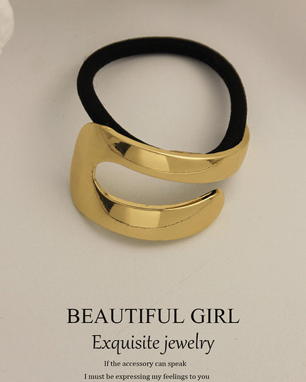 Korean-Inspired Metallic Hair Clamps – Statement Hair Jewelry (DESIGN 8115)