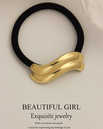 Korean-Inspired Metallic Hair Clamps – Statement Hair Jewelry (DESIGN 8126)