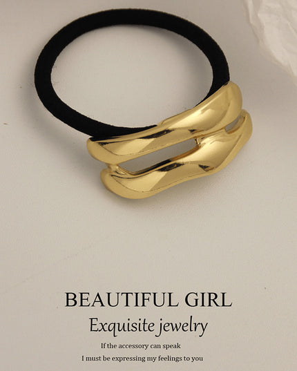 Korean-Inspired Metallic Hair Clamps – Statement Hair Jewelry (DESIGN 8131)