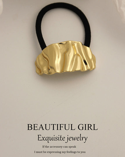 Korean-Inspired Metallic Hair Clamps – Statement Hair Jewelry (DESIGN 8135)