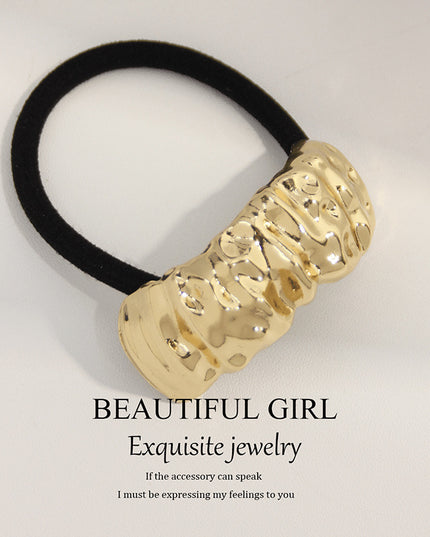 Korean-Inspired Metallic Hair Clamps – Statement Hair Jewelry (DESIGN 8047)