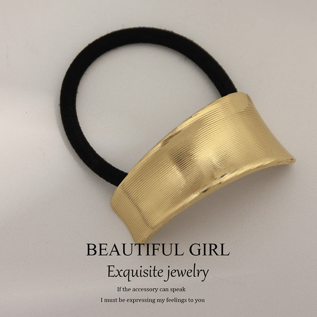 Korean-Inspired Metallic Hair Clamps – Statement Hair Jewelry (DESIGN 8050)