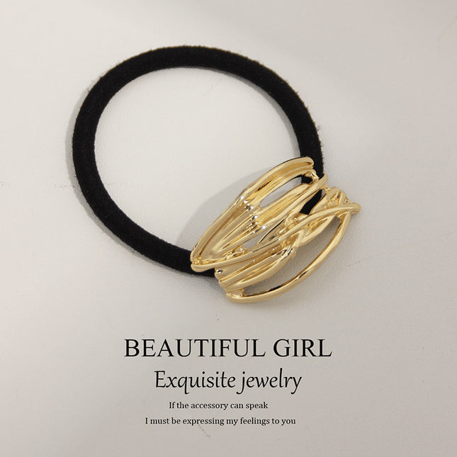Korean-Inspired Metallic Hair Clamps – Statement Hair Jewelry (DESIGN 8055)