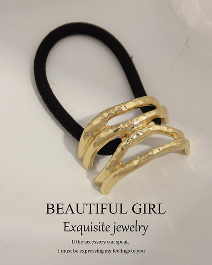 Korean-Inspired Metallic Hair Clamps – Statement Hair Jewelry (DESIGN 8088)