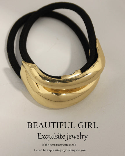 Korean-Inspired Metallic Hair Clamps – Statement Hair Jewelry (DESIGN 8097)