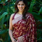 Shubh Lichi Slik Banarasi Saree