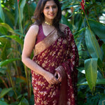 Shubh Lichi Slik Banarasi Saree