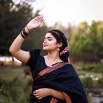 Shubh Lichi Slik Banarasi Saree