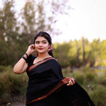 Shubh Lichi Slik Banarasi Saree