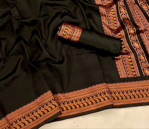 Shubh Lichi Slik Banarasi Saree