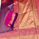 Shubh Lichi Slik Banarasi Saree