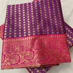 Shubh Lichi Slik Banarasi Saree