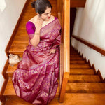 Shubh Lichi Slik Banarasi Saree