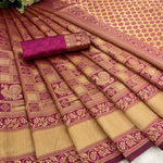 Shubh Lichi Slik Banarasi Saree