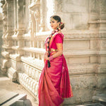 Shubh Lichi Slik Banarasi Saree