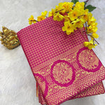 Shubh Lichi Slik Banarasi Saree