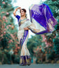 Shubh Lichi Slik Banarasi Saree