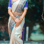 Shubh Lichi Slik Banarasi Saree