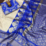 Shubh Lichi Slik Banarasi Saree