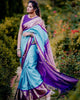 Shubh Lichi Slik Banarasi Saree