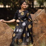 Shubh Lichi Slik Banarasi Saree