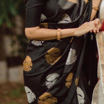 Shubh Lichi Slik Banarasi Saree