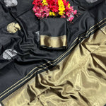 Shubh Lichi Slik Banarasi Saree