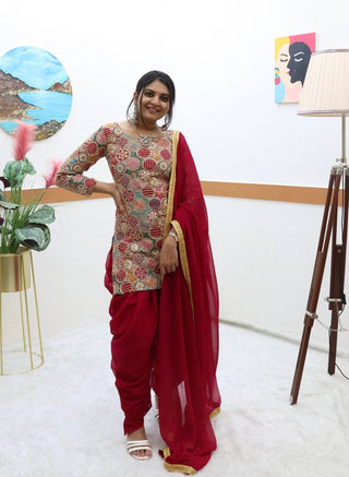 Zoya Dhoti Dupatta Set