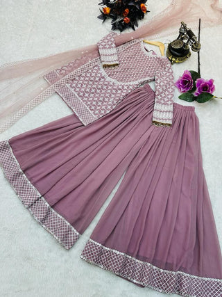 Zoya Sarara Dupatta Set