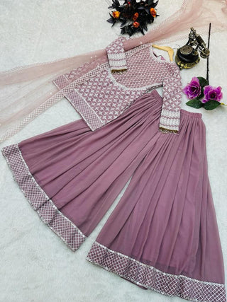 Zoya Sarara Dupatta Set