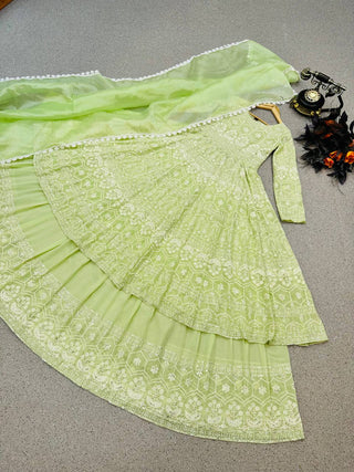 Zoya Designer Party Lehenga Choli & Dupatta Set