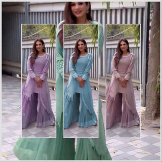 Zoya Sarara Dupatta Set