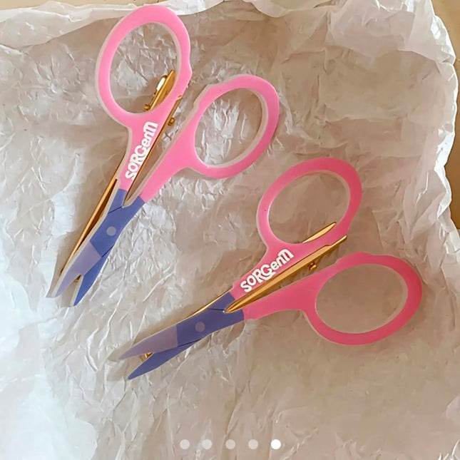 Scissors Shape Hair Clips Set of 2 | Quirky Novelty Snap Pins for Women & Girls (VT-89)