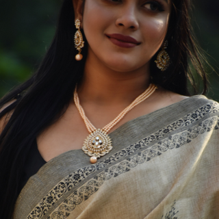 Kundan Traditional Necklace Jewellery Set for Women (DESIGN 257)