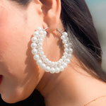 Pearl Circular Hoops (DESIGN 270)