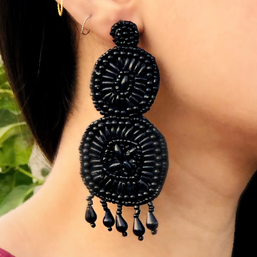 Dark Mystic Fashion Earrings (DESIGN 518)