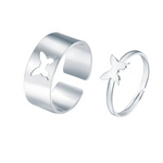 Perfect Two Fashion Rings (DESIGN 02) (ANY ONE)