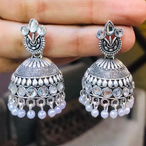 Grassroots Pearled Jhumkas (DESIGN 010)