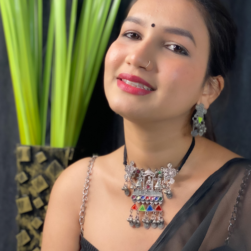 Bollywood Bazaar Oxidised Necklace (DESIGN 68)