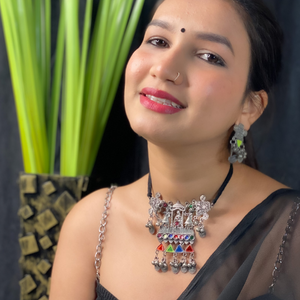 Bollywood Bazaar Oxidised Necklace (DESIGN 68)