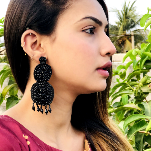 Dark Mystic Fashion Earrings (DESIGN 518)