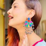 Vibrant Vision Oxidised Jhumka (DESIGN 431)