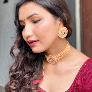 Elegant Glamour Kundan Traditional Jewellery Set (DESIGN 310)