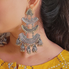 Majestic Masterpiece Oxidised Jhumka (DESIGN 224)