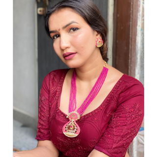 Kundan Traditional Necklace Jewellery Set for Women (DESIGN 316)